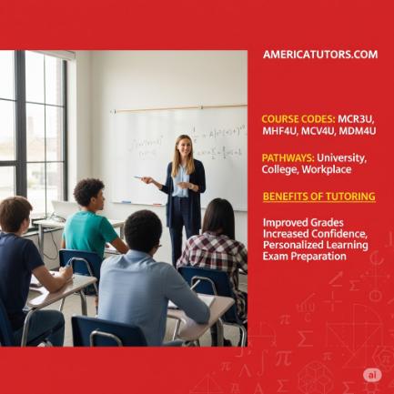 Excel in MPM2D Ontario Grade 10_Academic Math_Tutoring